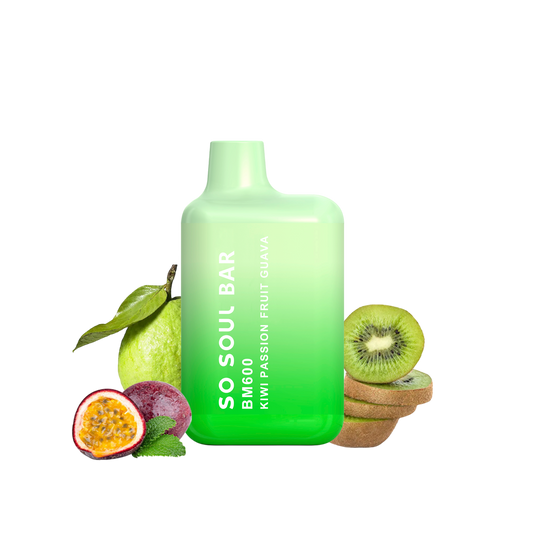So Soul Kiwi Passion Fruit Guava BM600