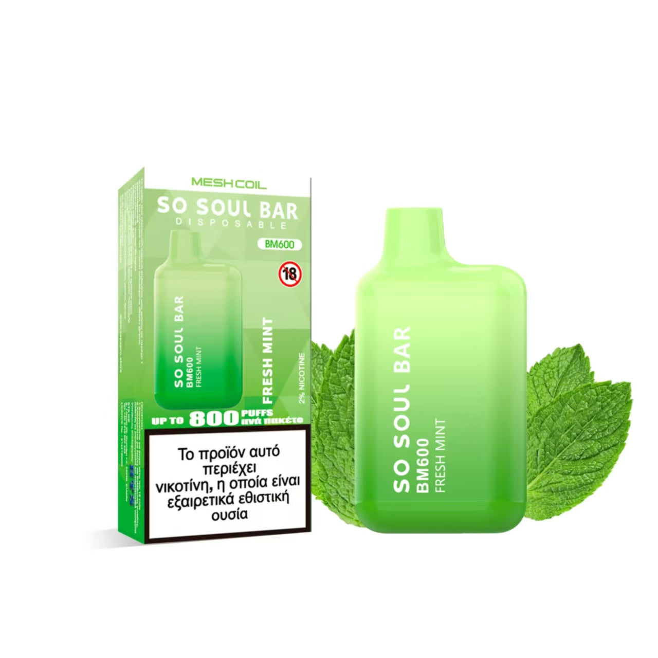 So Soul Fresh Mint ΒΜ600